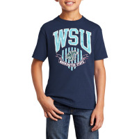 Wsu Cougars, Wsu, Cougars, Wsu Cougar, Wsu Cougarsv Vintage, Wsu Couga Basic Youth T-shirt | Artistshot