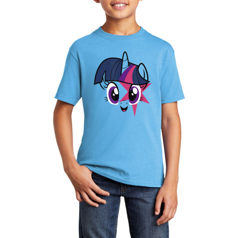 My Little Pony Twilight Sparkle Smiling Face Basic Youth T-shirt by Crowley Tidwell | Artistshot