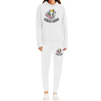 Retro Venice Beach Skateboarding Skeleton Hoodie & Jogger Set | Artistshot