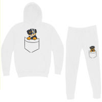 Rottweiler Dog In A Pocket Cute Pocket Rottweiler Hoodie & Jogger Set | Artistshot