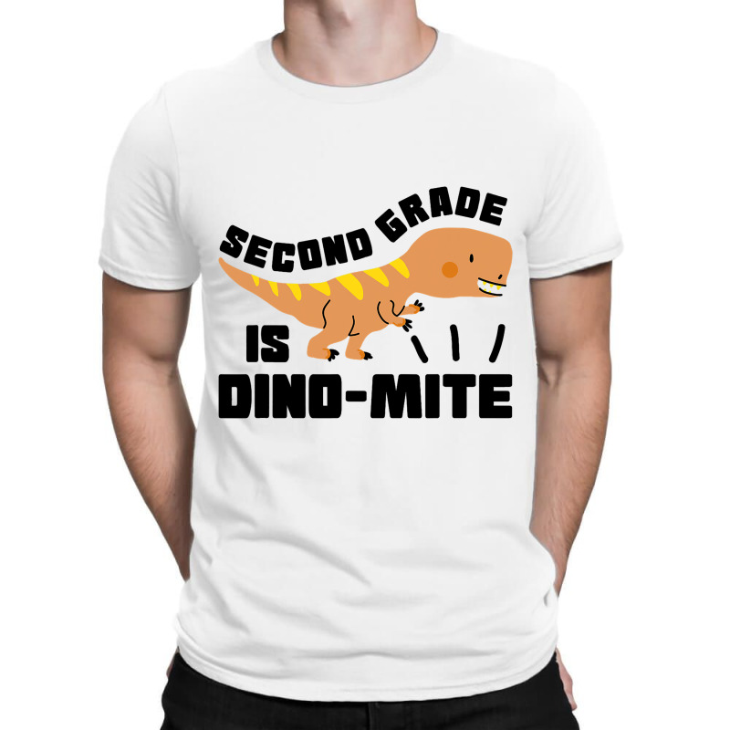 Second Grade Is Dinomite Dinosaur Teacher 1 T-shirt | Artistshot