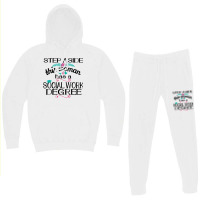 Social Worker Graduation Msw Social Work Masters Hoodie & Jogger Set | Artistshot