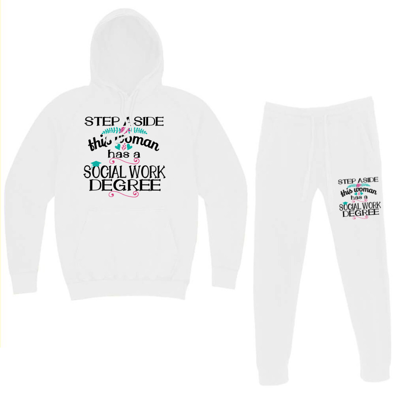 Social Worker Graduation Msw Social Work Masters Hoodie & Jogger Set | Artistshot