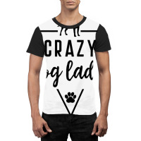 Staffordshire Crazy Dog Lady Mom Paw Print Puppy C Graphic T-shirt | Artistshot