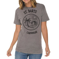 Retro Cool St. Barts Fun Scenic Beach Novelty Art Vintage T-shirt | Artistshot