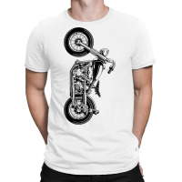 Retro Vintage Motorcyclist Shirt Motorcross Biker  T-shirt | Artistshot