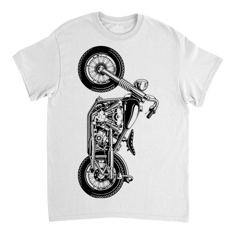 Retro Vintage Motorcyclist Shirt Motorcross Biker  Classic T-shirt | Artistshot