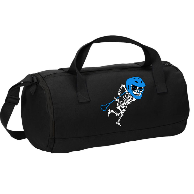 Skeleton Goalie Stick Halloween Funny Lacrosse Eas Duffel Bag | Artistshot