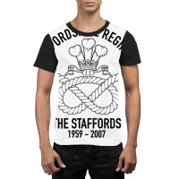 Staffordshire Regiment Graphic T-shirt | Artistshot