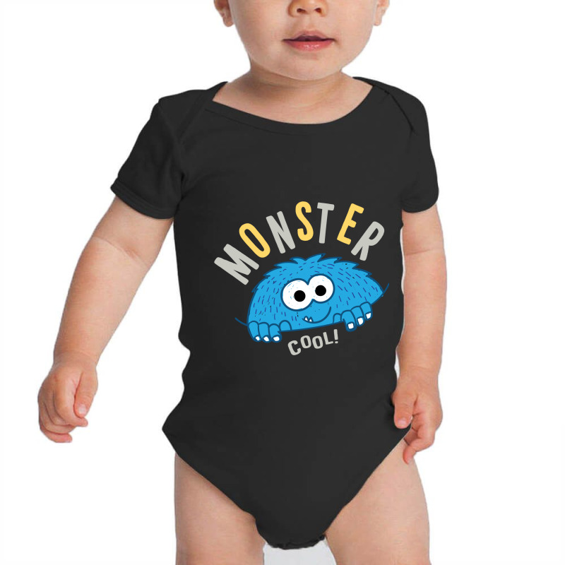 Vector Hand Drawn Monster For T Shirt Design Baby Bodysuit | Artistshot