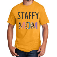 Staffy Mom American Staffordshire Terrier Lover Gi Basic T-shirt | Artistshot