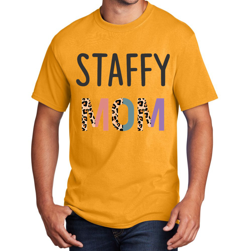 Staffy Mom American Staffordshire Terrier Lover Gi Basic T-shirt | Artistshot