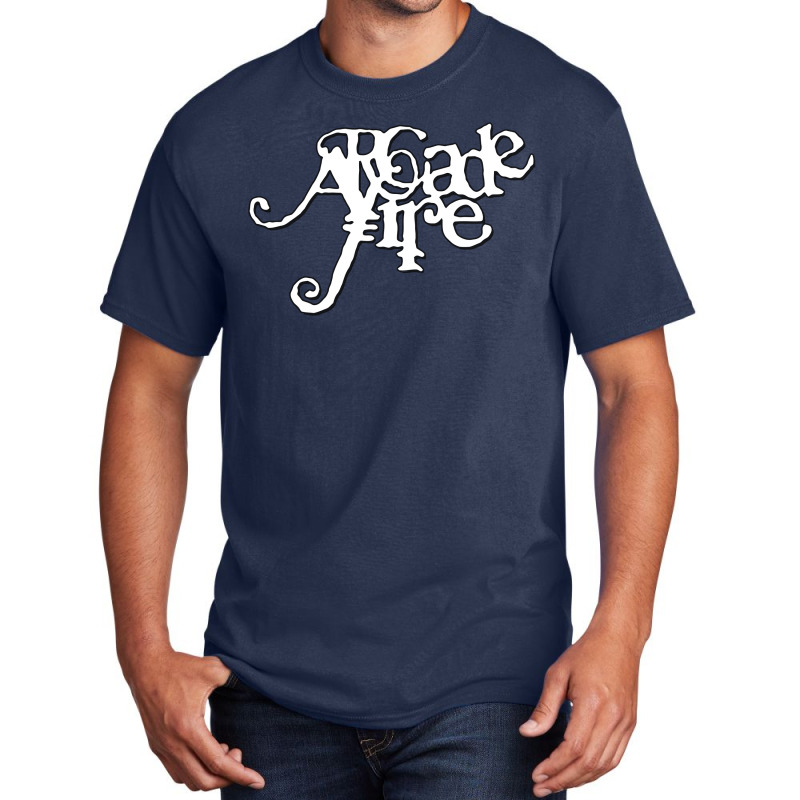 Arcade Fire Basic T-shirt by cm-arts | Artistshot