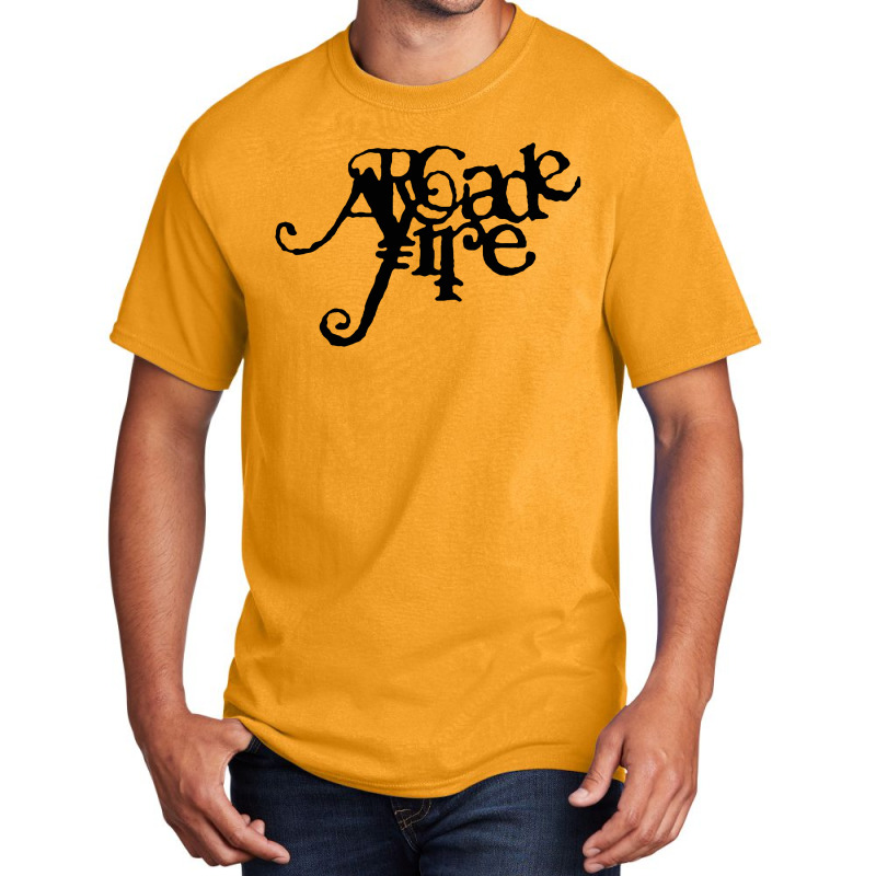 Arcade Fire Basic T-shirt by cm-arts | Artistshot