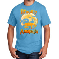 Brooms Are For Amateurs Rv Camping Funny Halloween Costume Basic T-shirt | Artistshot