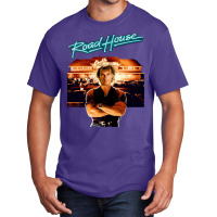 Roadhouse Patrick Swayze Retro 80_s Movie T Shirt Basic T-shirt | Artistshot