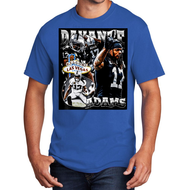 Davante Adams, Davante, Adams, Davante Adam, Davante Adams Vintage, Da Basic T-shirt | Artistshot