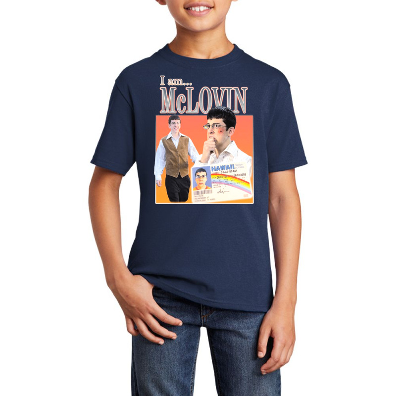 Mclovin, Mclovins, Mclovin Vintage, Mclovin Art, Mclovin Painiting, Th Basic Youth T-shirt by cm-arts | Artistshot