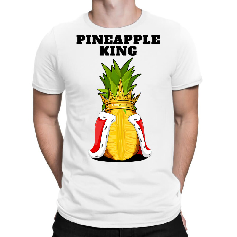 Pineapple King Mens Pineapple Lover Shirt Cute Pin T-shirt | Artistshot