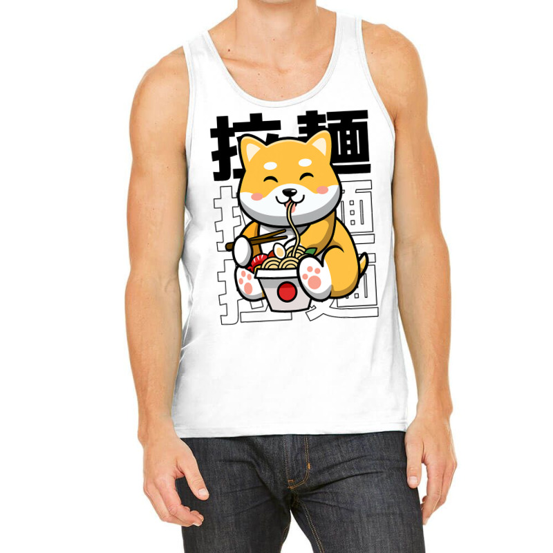 Ramen Dog Kawaii Harajuku Cute Shiba Ramen Noodles Tank Top | Artistshot