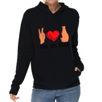 Peace Love Pottery Maker Ceramic Pottery Ceramics Lightweight Hoodie | Artistshot