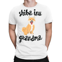 Shiba Inu Grandma Pawma Dog Grandparents Grand Maw T-shirt | Artistshot