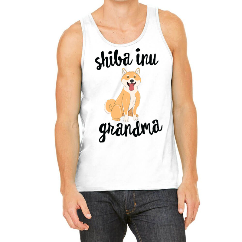 Shiba Inu Grandma Pawma Dog Grandparents Grand Maw Tank Top | Artistshot