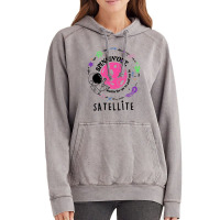 Satellite Spinning Out Waiting For Ya Astronaut Vintage Hoodie | Artistshot