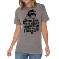 Siberian Husky Steal Your Heart Steal Your Bed Sof Vintage T-shirt | Artistshot