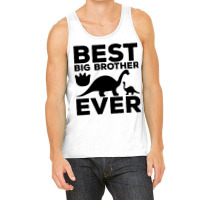 Sibling Dinosaur Trex Humor Best Big Brother Ever  Tank Top | Artistshot