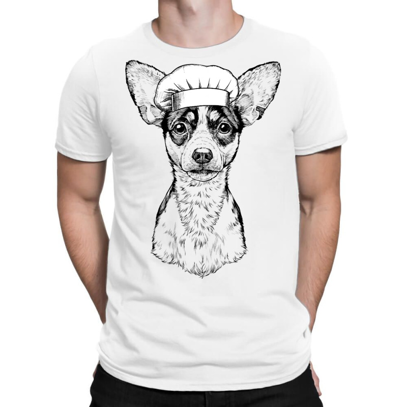 Rat Terrier Dog Cook Chef Funny Cooking T-shirt | Artistshot