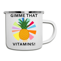 Pineapple Vitamins Healthy Food Summer Fruit Camper Cup | Artistshot