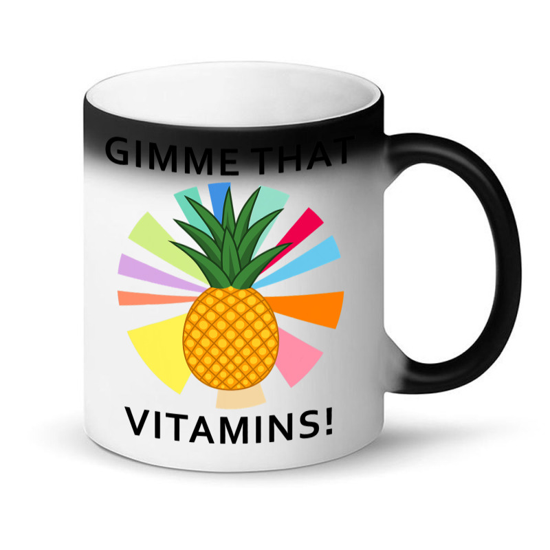 Pineapple Vitamins Healthy Food Summer Fruit Magic Mug | Artistshot