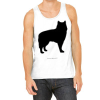 Silhouette Of Dog Breed Alaskan Malamute Tank Top | Artistshot