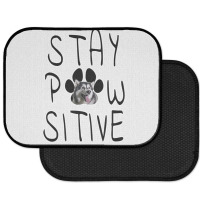 Stay Positive Alaskan Malamute Rear Car Mat | Artistshot