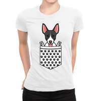 Rat Terrier Dog Ladies Fitted T-shirt | Artistshot