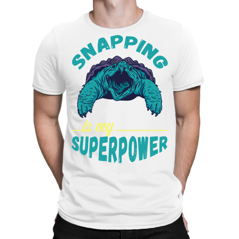 Snapping Turtle My Superpower Reptile Snapping Tur T-shirt | Artistshot