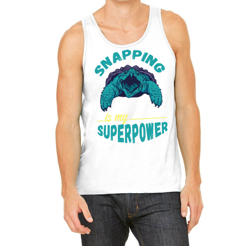 Snapping Turtle My Superpower Reptile Snapping Tur Tank Top | Artistshot