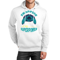 Snapping Turtle My Superpower Reptile Snapping Tur Unisex Hoodie | Artistshot