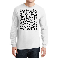 Spotted White With Black Polka Dots Diy Dalmatian6 Long Sleeve Shirts | Artistshot