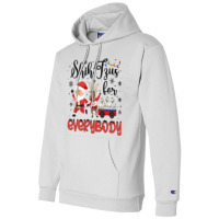 Shih Tzu Christmas Shih Tzus For Everybody Xmas Champion Hoodie | Artistshot