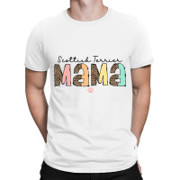 Scottish Terrier Mama For Women Cute Scotty Scotti T-shirt | Artistshot