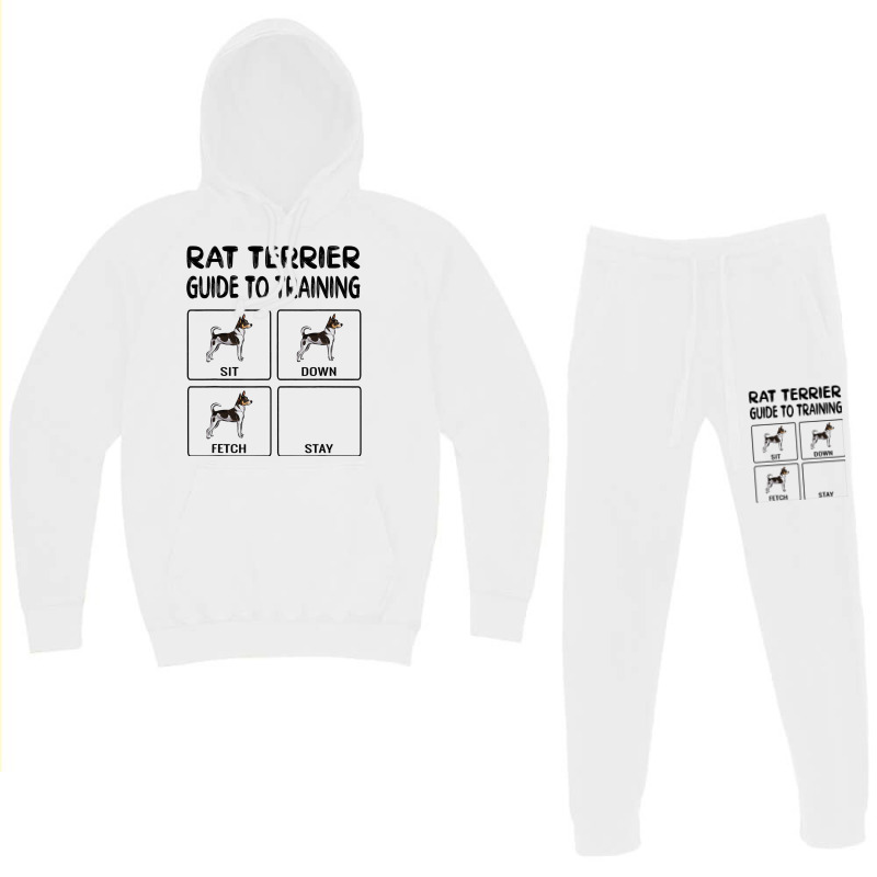 Rat Terrier Guide To Training Dog Obedience3 Hoodie & Jogger Set | Artistshot