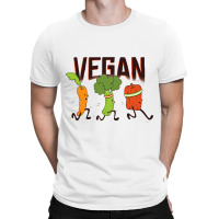 Plant Vegetarian Tomato Run Carrot Broccoli Vegeta T-shirt | Artistshot