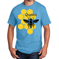 Queen Bee With Honeycomb For Her Royal Highness Basic T-shirt | Artistshot