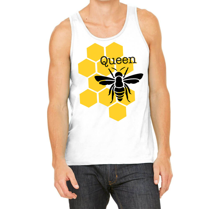 Queen Bee With Honeycomb For Her Royal Highness Tank Top | Artistshot