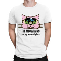 Skiing Snowboarding Climbing Mountains Cat Lover H T-shirt | Artistshot