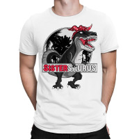 Sistersaurus T Rex Dinosaur Sister Family Matching T-shirt | Artistshot