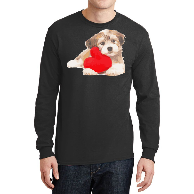 Dog Is My Valentine T  Shirt Dog Is My Valentine T  Shirt Long Sleeve Shirts | Artistshot