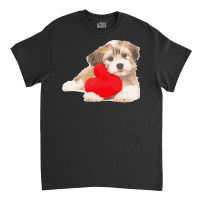 Dog Is My Valentine T  Shirt Dog Is My Valentine T  Shirt Classic T-shirt | Artistshot